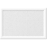 Изображение товара Экран для радиатора Стильный дом Глория v546810 белый 900х600 мм