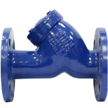 Фильтр магнитный сетчатый Y-образный ФМФч Ду 250 Ру16 фланцевый чугунный 