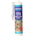 Герметик силиконовый Krass для бетона и натурального камня бесцветный 300 мл