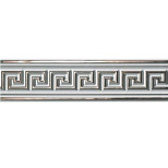 Бордюр керамический для стены Atlas Concorde Marvel Greca Gold 305х78 мм