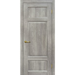 Дверь межкомнатная Мариам Тоскана-3 ПВХ Чиаро гриджио глухое 2000х600 мм
