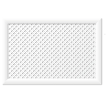 Решетка радиаторная Стильный дом Готико V545967 900х600 мм белая