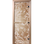 Дверь для сауны стеклянная Doorwood DW01041 Венеция прозрачная 700х1900 мм