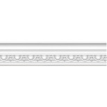 Плинтус потолочный полиуретановый Decomaster DT-23 2400х80х48 мм