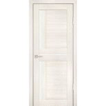 Дверь межкомнатная Profilo Porte PS-19 экошпон Эшвайт мелинга стекло белый сатинат 1900х600 мм