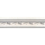Бордюр керамический Kerama Marazzi BLB028 Багет Кантри Шик белый матовый декорированный 200х50 мм
