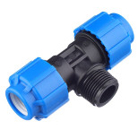 Изображение товара Тройник компрессионный ТПК-Аква 20 мм 3/4 дюйма с наружной резьбой