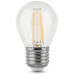 Лампа светодиодная Gauss 105802209 Filament Globe E27 9W 4100K