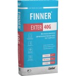 Шпатлевка цементная базовая Dauer Finner Exter 40 G армированная серая 25 кг
