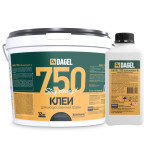 Клей полиуретановый двухкомпонентный Dagel 750 для искусственной травы 12 кг