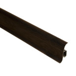 Плинтус ПВХ Bonkeel Color ВС6015 темно-коричневый 2200х60х25 мм