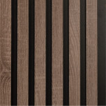 Реечная панель декоративная МДФ Стильный дом v530859 Ясень Темный 2700х320 мм 