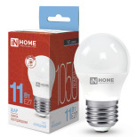 Лампа светодиодная In-Home 4690612024943 LED 11Вт 6500К E27 1050 Лм 230В