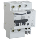 Автоматический выключатель дифференциального тока IEK Generica АД12 2Р MAD15-2-025-C-030