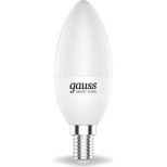 Лампа светодиодная Gauss Smart Home С37 5W 470lm 2700 Е14 диммируемая 1100112 