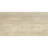 Ступень из керамогранита Grasaro Italian Wood G-250/SR/st01/200x600x10 структурированный 600х200 мм