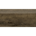 Ступень из керамогранита Grasaro Italian Wood G-253/SR/st01/200x600x10 структурированный 600х200 мм