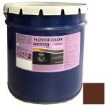 Грунт-эмаль 3 в 1 Novocolor шоколадный глянцевый 20 кг