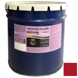 Грунт-эмаль 3 в 1 Novocolor красный глянцевый 20 кг