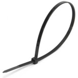 Хомут кабельный нейлоновый Tokov Electric TKE-HNS-4.8-400-B/100 черный 4,8х400 мм 100 штук
