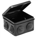 Коробка распределительная Ruvinil Тусо 67045Ч черная IP54 100х100х50 мм