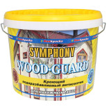 Антисептик водоэмульсионный Symphony Wood Guard 00-01100278 VC пластиковое ведро 0,9 л