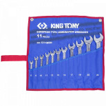 Набор комбинированных ключей King Tony 1211MRN 8-24 мм 11 предметов
