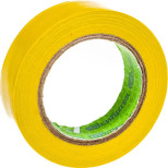 Изолента ПВХ Сибртех 88790 желтая 15 мм 10 м 