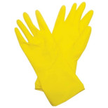 Перчатки латексные Biber 96271 с х/б напылением S