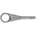 Ключ накидной односторонний Hortz 298248 усиленный с рукояткой 70 мм