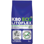 Клей для плитки Litokol Litoflex K80 Eco 5 кг
