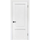 Дверь межкомнатная Komfort Doors Классик-2 глухая белый эмалит 1900х550 мм в комплекте коробка 2,5 шт и наличник 5 шт. 