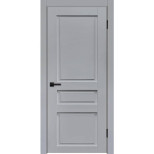 Дверь межкомнатная Komfort Doors Классик-3 глухая светло-серый эмалит 1900х600 мм в комплекте коробка 2,5 шт и наличник 5 шт. 