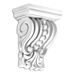 Консоль из полиуретана Decomaster DQ-9953 144х105х60 мм