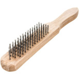 Корщетка Fit 38405 с деревянной ручкой 5-ти рядная