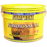 Состав защитный водоэмульсионный Symphony Nordic Sauna 00-01100437 в пластиковом ведре 9 л