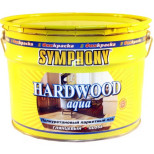 Лак паркетный Symphony Hardwood Aqua 00-01100439 глянцевый в пластиковом ведре 2,7 л