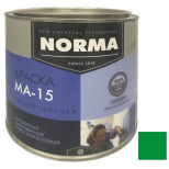 Краска масляная Novocolor МА-15 Норма зеленая 1 кг