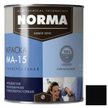 Краска масляная Novocolor МА-15 Норма черная 2 кг