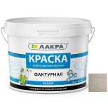 Краска фактурная Лакра белая 9 кг