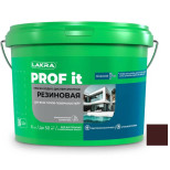 Краска резиновая для всех типов поверхностей Лакра Prof it RAL 8017 6 кг