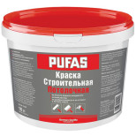 Краска строительная для потолков Pufas морозостойкая 10 л/15,8 кг