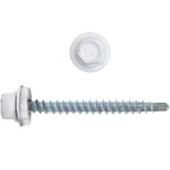 Саморез кровельный Kenner 4,8х51 мм RAL9003 белый сигнальный 150 штук в упаковке