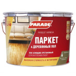 Лак алкидно-уретановый Parade Classic L10 Паркет & Деревянный пол паркетный матовый 10 л