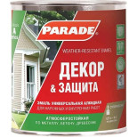 Эмаль алкидная Parade Classic А3 Декор & Защита глянцевая база А 0,75 л