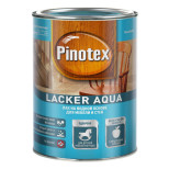 Лак для дерева Pinotex Lacker Aqua 10 на водной основе колеруемый матовый 2,7 л