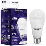 Лампа светодиодная Tokov Electric TKE-A70-E27-30-4K 4000К Е27 176-264В