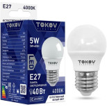 Лампа светодиодная Tokov Electric TKE-G45-E27-5-4K 4000К Е27 176-264В