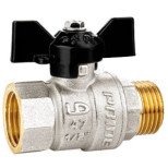 Кран шаровой LD Pride 47.15.В-Н.Б полнопроходной латунный Ду 15 Ру40