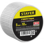 Серпянка строительная самоклеящаяся Stayer Fiber-Tape Professional 1246-05-10_z01 50х10000 мм